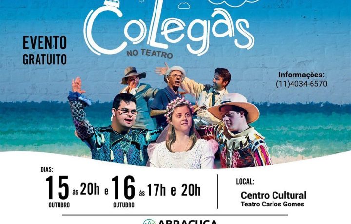 Abracuca apoia peça Colegas no Teatro